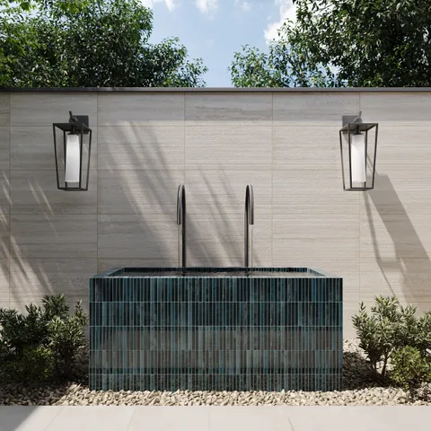 Wren 12 x 24 Chiseled Porcelain Tile in Oat