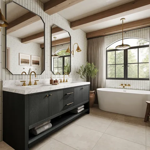 Leona 24 x 24 Matte Porcelain Tile in Marfil