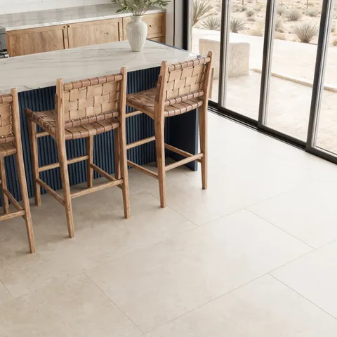 Leona 24 x 48 Matte Porcelain Tile in Marfil