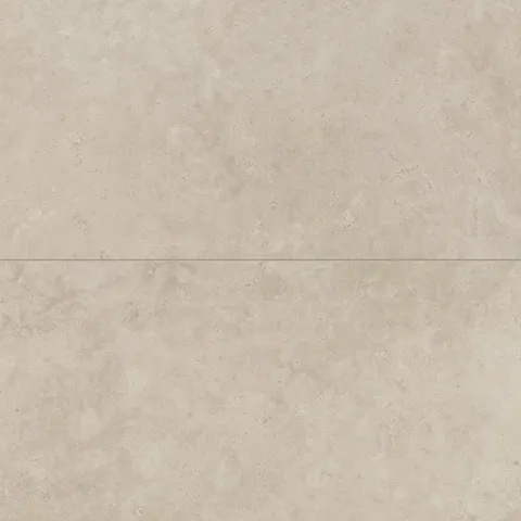 Leona Marfil tile, 24x48 matte finish, offering a warm beige tone with stone-like textures, perfect for a timeless and refined aesthetic.
