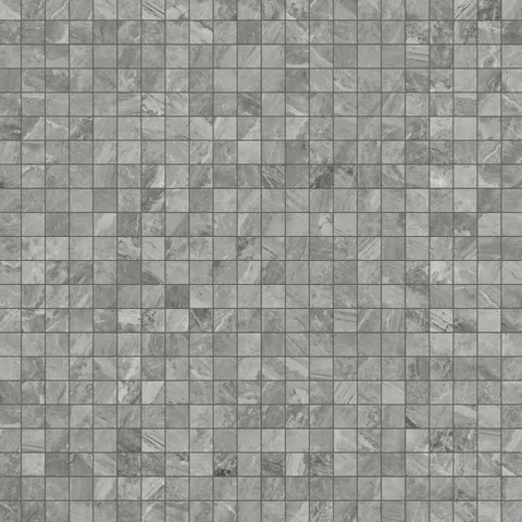 Blair 2 x 2 Matte Porcelain Mosaic Tile in Oniciata Grey