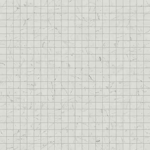 Blair 2 x 2 Polished Porcelain Mosaic Tile in White Carrara