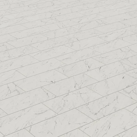 Blair 12 x 24 Matte Porcelain Tile in White Carrara