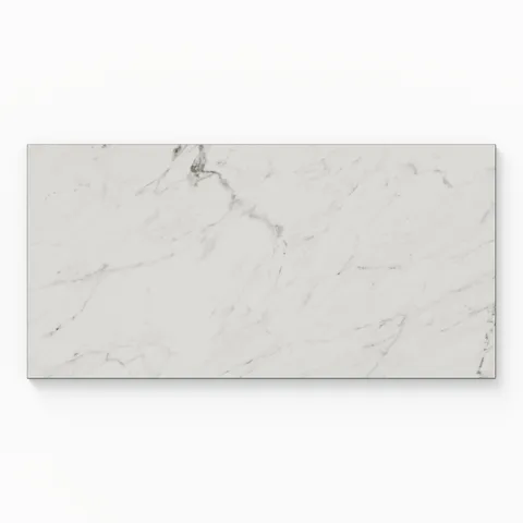 Blair 12 x 24 Polished Porcelain Tile in White Carrara