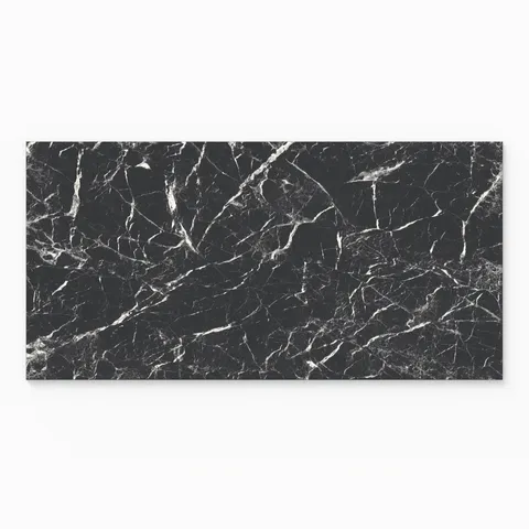 Blair 24 x 48 Matte Porcelain Tile in Marmo Black