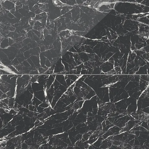 Blair 24 x 48 Matte Porcelain Tile in Marmo Black