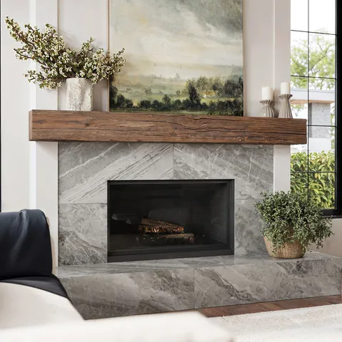 Blair 24 x 48 Polished Porcelain Tile in Oniciata Grey