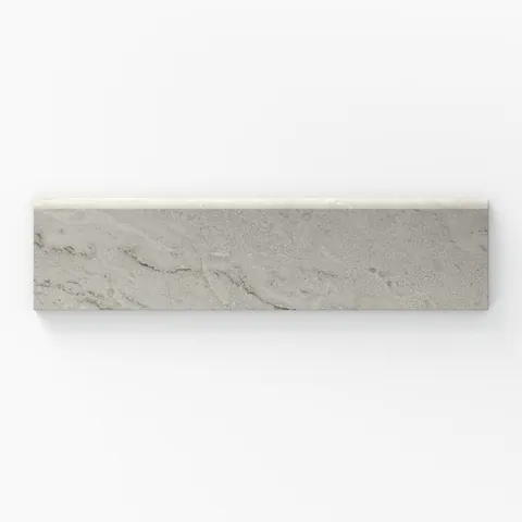Blair 3 x 12 Matte Porcelain Bullnose Tile in Oniciata Beige