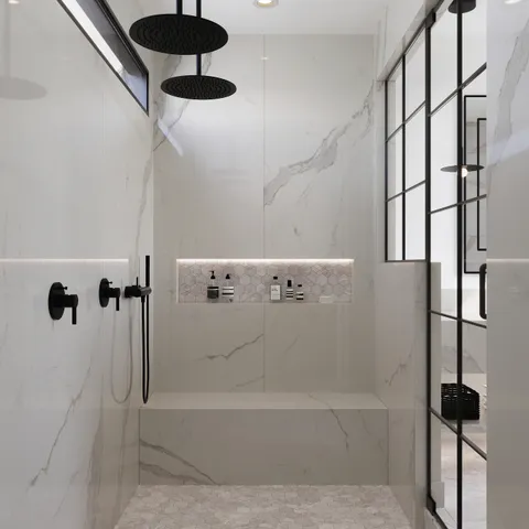 Blair 3 x 3 Matte Porcelain Hexagon Mosaic Tile in Oniciata Beige