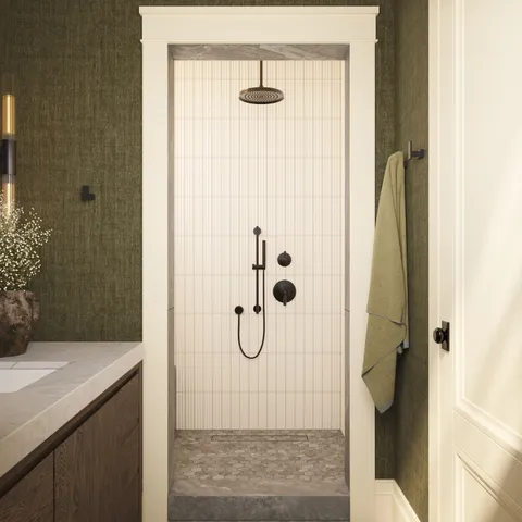 Blair 3 x 3 Matte Porcelain Hexagon Mosaic Tile in Oniciata Grey