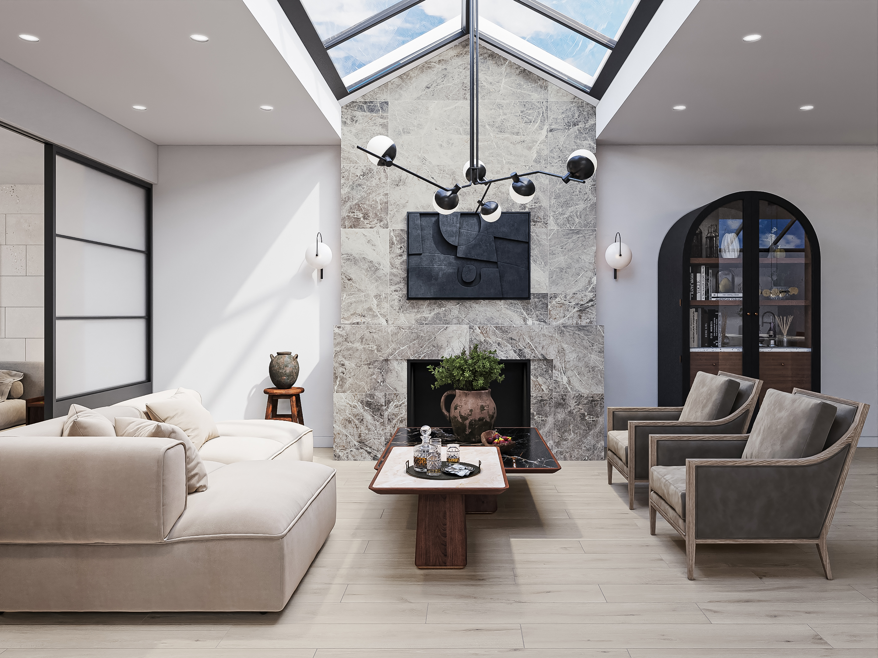 NOBLE ワイドショートPO Preston 8 x 48 Matte Porcelain Tile in Poplar | Edward Martin