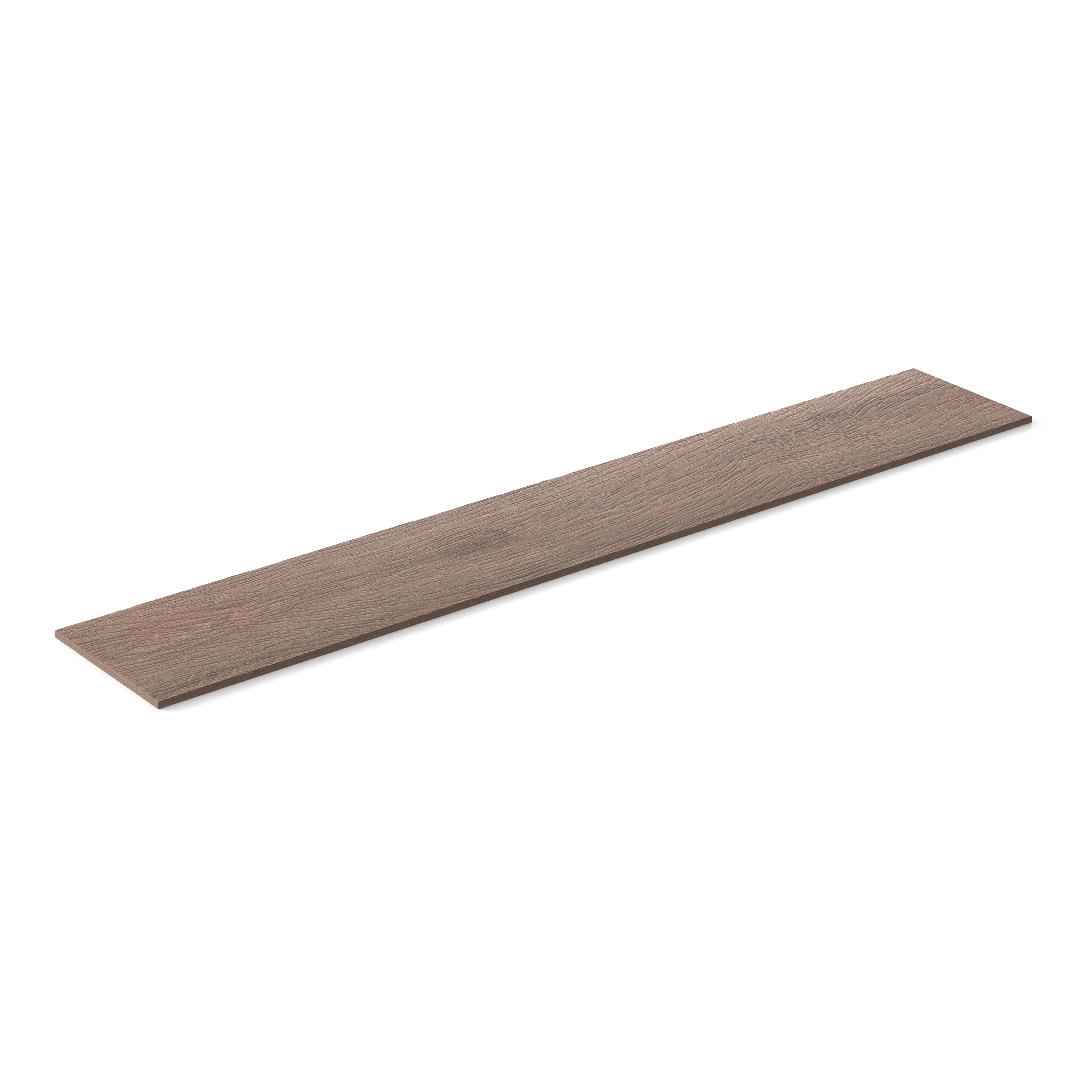 Preston 8 x 48 Matte Porcelain Tile in Chestnut | Edward Martin