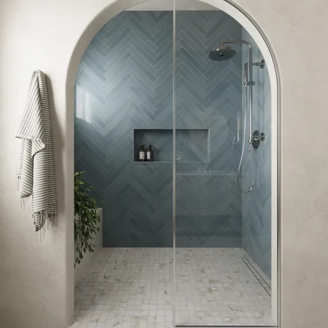 Astrid 2 x 2 Matte Porcelain Mosaic Tile in Pearl