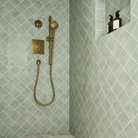 Astrid 2 x 2 Matte Porcelain Mosaic Tile in Alabaster