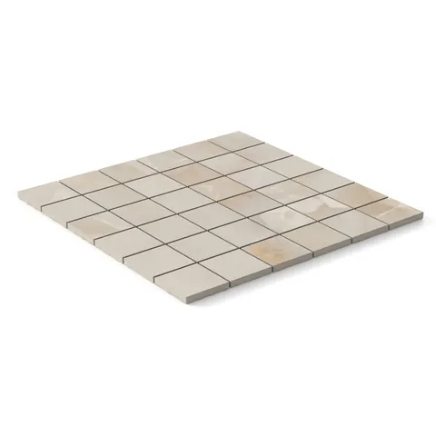 Astrid 2 x 2 Matte Porcelain Mosaic Tile in Beige