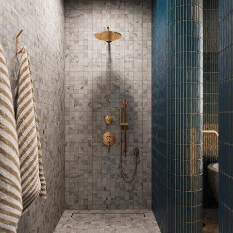 Astrid 2 x 2 Matte Porcelain Mosaic Tile in Slate