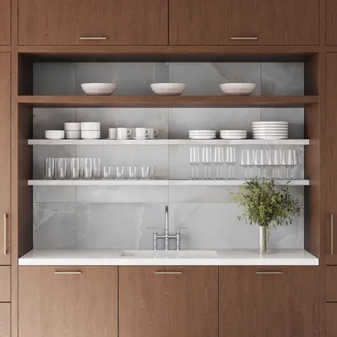 Astrid 12 x 24 Matte Porcelain Tile in Slate