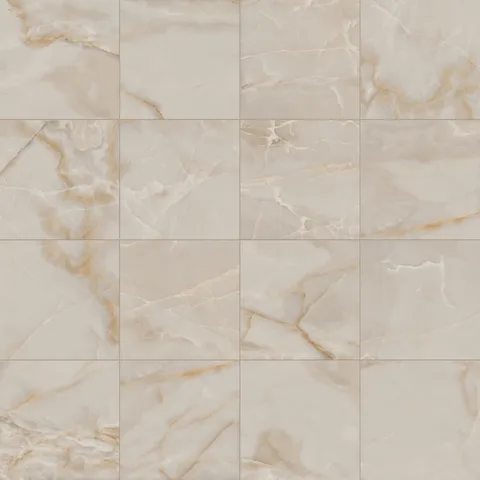Astrid 24 x 24 Polished Porcelain Tile in Beige