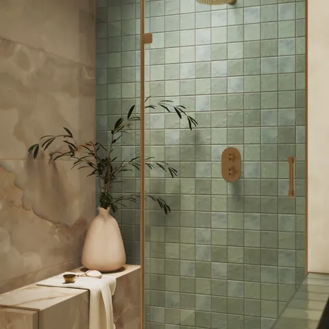 Astrid 24 x 48 Matte Porcelain Tile in Beige