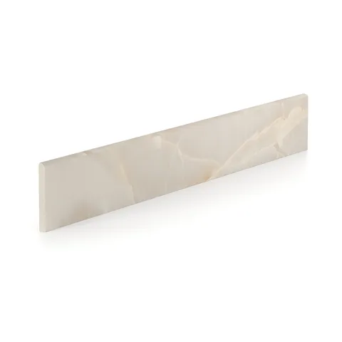 Astrid 3 x 24 Matte Porcelain Bullnose Tile in Beige