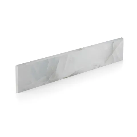 Astrid 3 x 24 Matte Porcelain Bullnose Tile in Slate