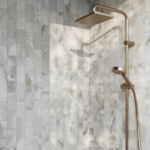 Astrid 3 x 6 Matte Porcelain Mosaic Tile in Slate