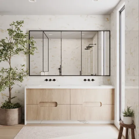 Astrid 3 x 6 Polished Porcelain Mosaic Tile in Alabaster