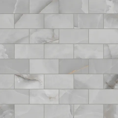 Astrid 3 x 6 Polished Porcelain Mosaic Tile in Slate