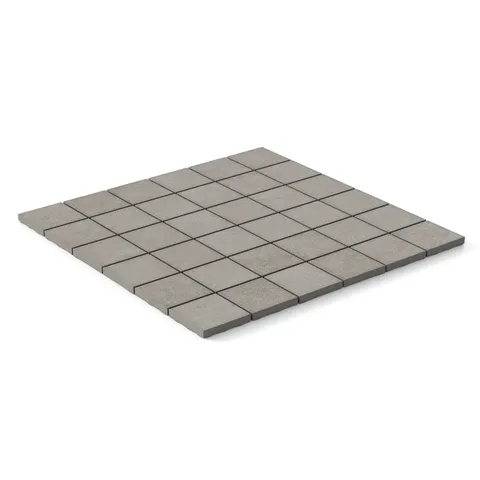 Wyatt 2 x 2 Matte Porcelain Mosaic Tile in Stone