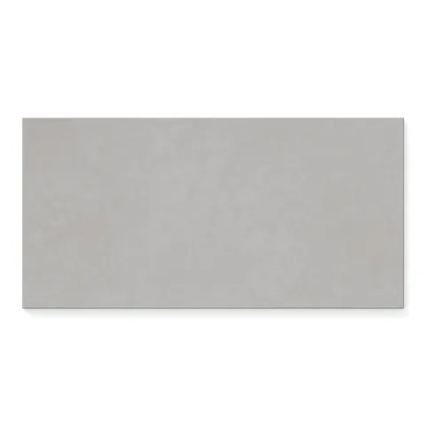 Wyatt 12 x 24 Matte Porcelain Tile in Silver Grey