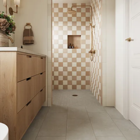 Wyatt 12 x 24 Matte Porcelain Tile in Sand