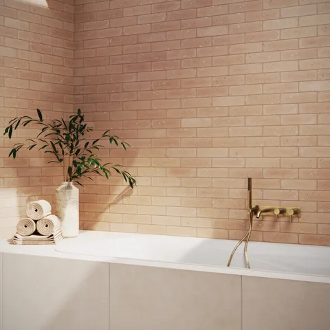Wyatt 32 x 32 Matte Porcelain Tile in Ivory