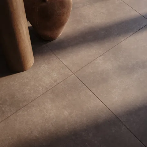 Wyatt 32 x 32 Matte Porcelain Tile in Espresso