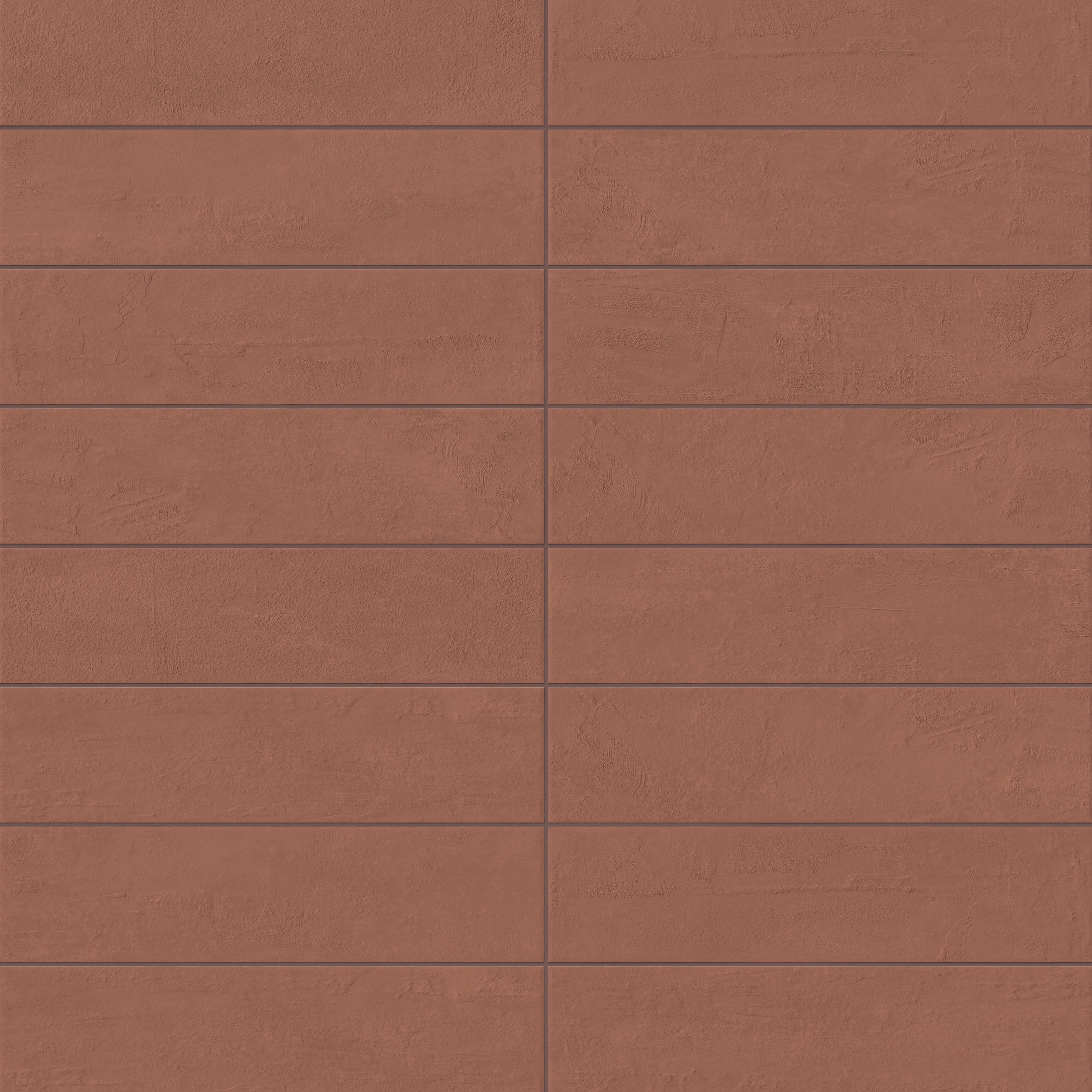 Dax 6 x 24 Matte Porcelain Tile in Rust | Edward Martin