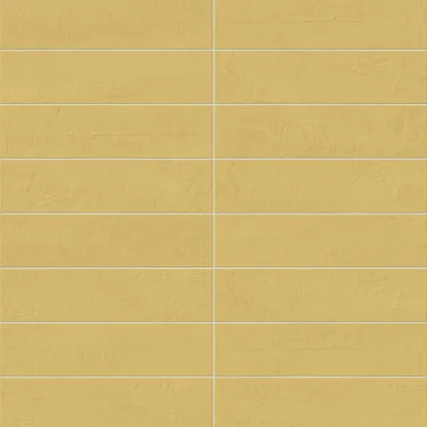 Dax 6 x 24 Matte Porcelain Tile in Mustard
