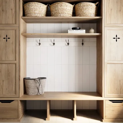 Dax 6 x 24 Matte Porcelain Tile in White
