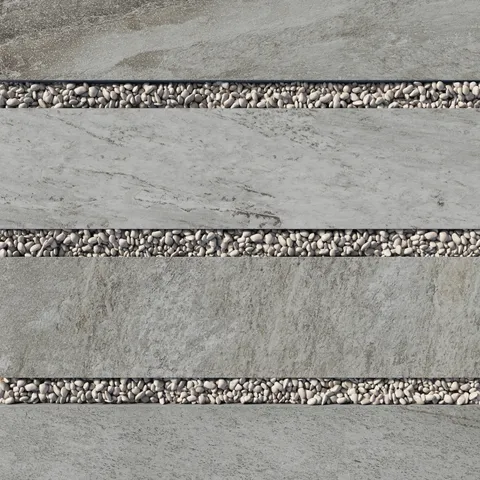 Carter 12 x 48 Grip Porcelain 2cm Paver Tile in Fossil