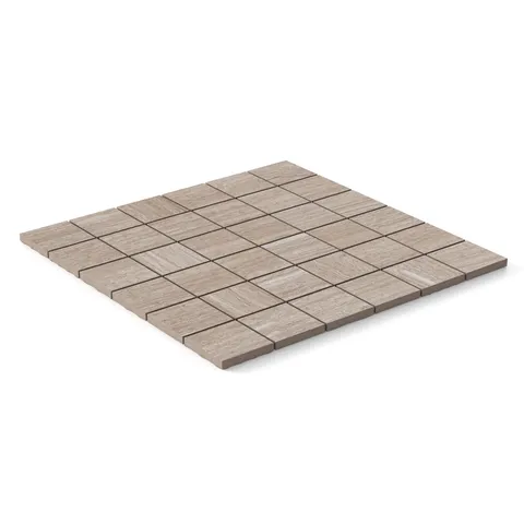 Hendrix 2 x 2 Matte Porcelain Mosaic Tile in Almond