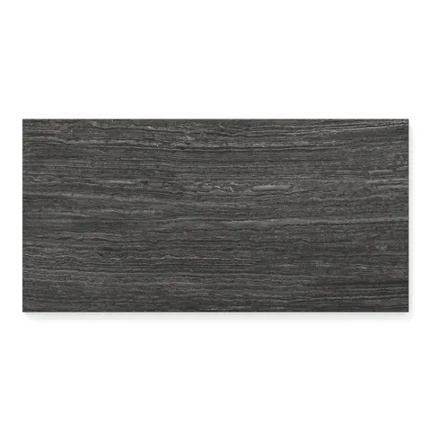 Hendrix 12 x 24 Matte Porcelain Tile in Coal