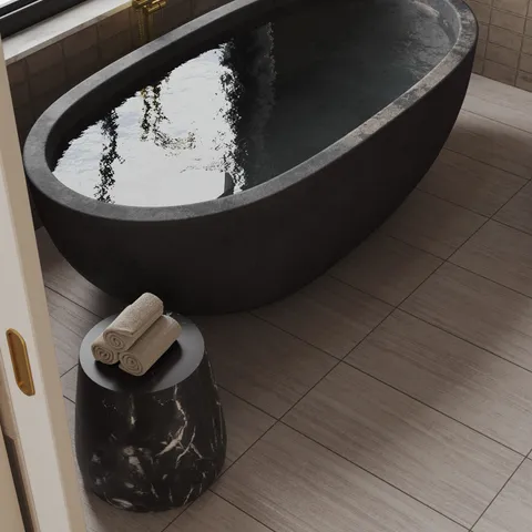 Hendrix 12 x 24 Matte Porcelain Tile in Taupe