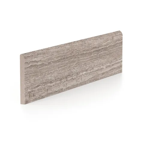 Hendrix 3 x 12 Matte Porcelain Bullnose Tile in Dune