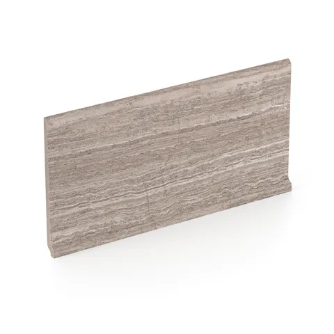 Hendrix 6 x 12 Matte Porcelain Cove Base Tile in Dune