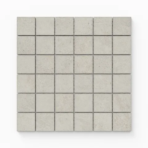 Shea 2 x 2 Matte Porcelain Mosaic Tile in Polar