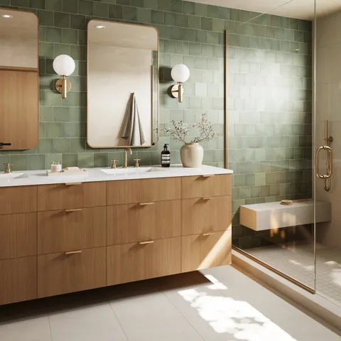 Shea 16 x 32 Matte Porcelain Tile in Polar