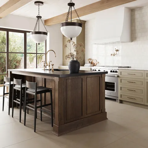 Shea 32 x 32 Matte Porcelain Tile in Dune