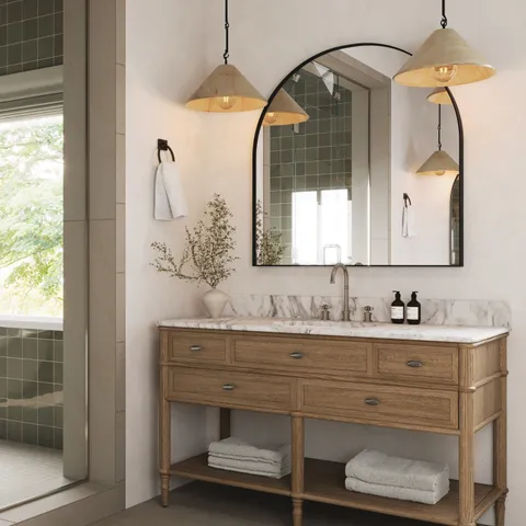 Shea 3 x 12 Matte Porcelain Bullnose Tile in Dune