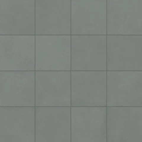 Palmer 12x12 matte porcelain tile in Sage, featuring a subtle textured surface and a soft sage green tone.
