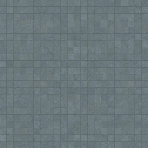 Palmer 2 x 2 Matte Porcelain Mosaic Tile in Blue