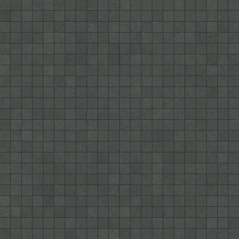 Palmer 2 x 2 Matte Porcelain Mosaic Tile in Nero