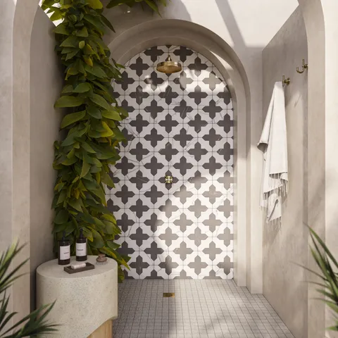 Palmer 2 x 2 Raw Porcelain Mosaic Tile in White